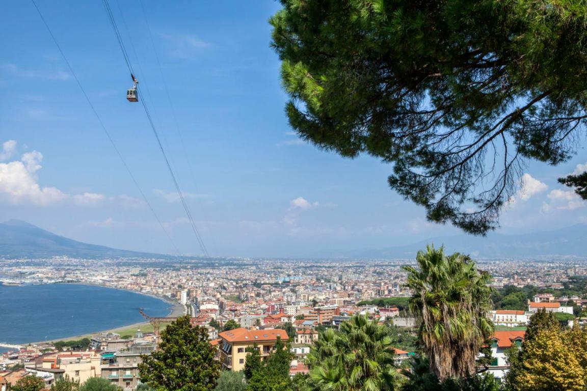 カステッランマーレ・ディ・スタービアCasa Panoramicaアパートメント エクステリア 写真